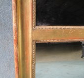 A Large Gilded 2-plate Mirror A323